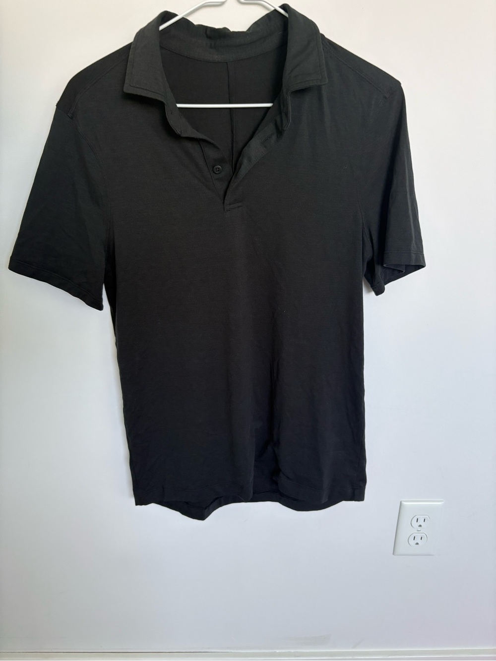 lululemon athletica Black Men's Polo Shirt